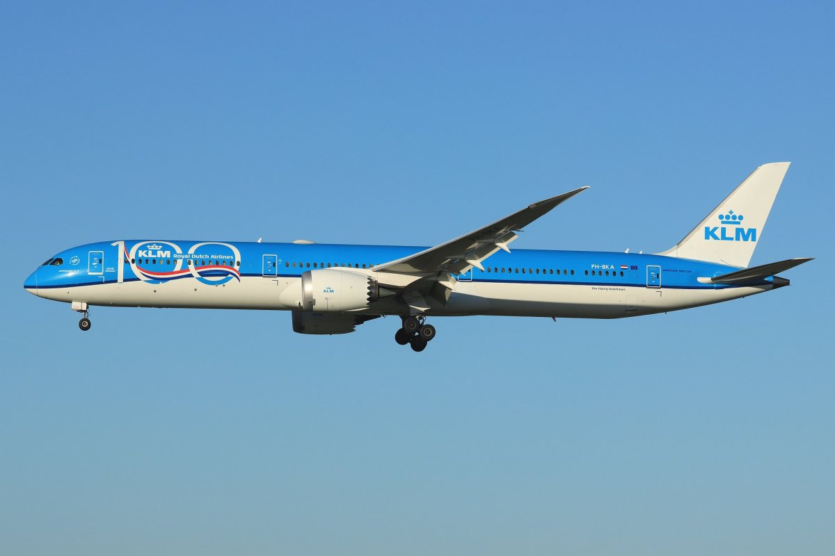 Flugzeug KLM
